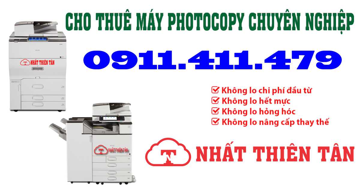 Địa chỉ cho thuê máy photocopy giá rẻ tại Đà Nẵng