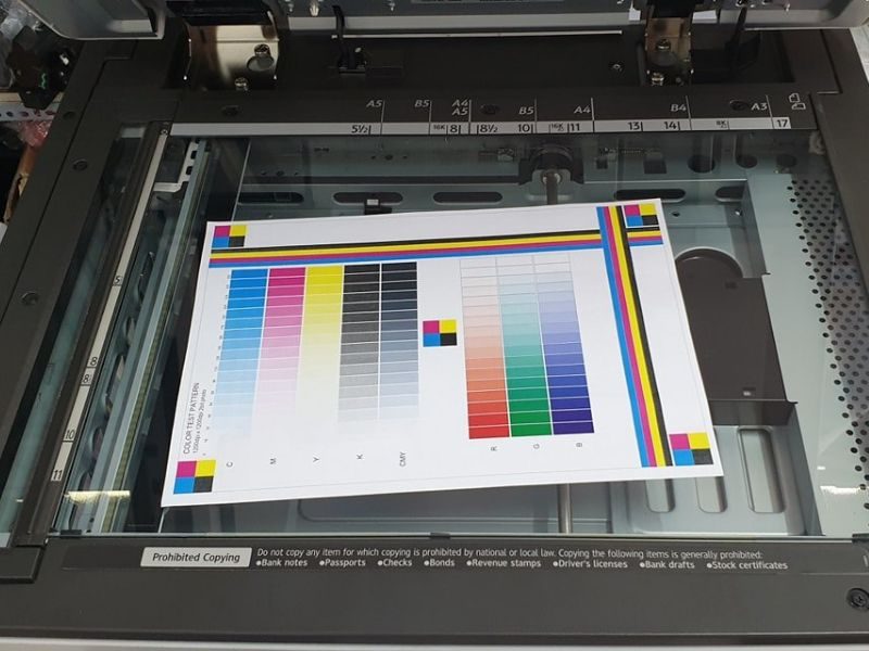 Cách in màu trên máy photocopy đơn giản
