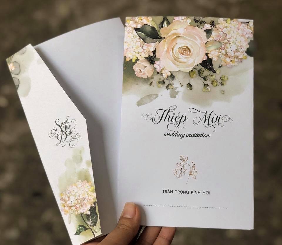 Top 10 mẫu thiệp cưới đẹp sang trọng năm 2023 tại Hồ Chí Minh