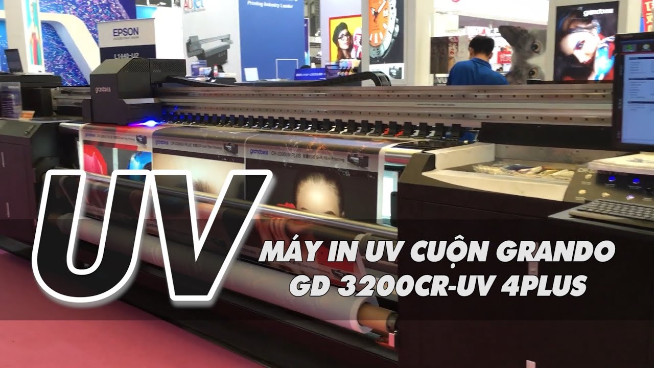 Máy in UV cuộn Grando GD-3200CR-UVplus
