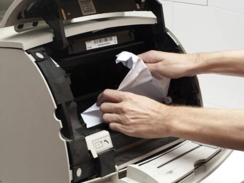 Cách khắc phục máy photocopy báo hết mực ảo