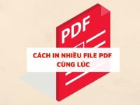 Cách in nhiều file pdf cùng lúc tiết kiệm thời gian, đơn giản