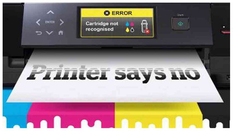 Khắc phục lỗi Error Printing