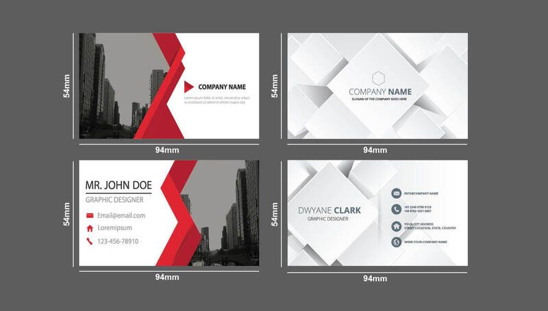 Kích Thước Card Visit Chuẩn 2025 Làm Danh Thiếp Chuyên Nghiệp