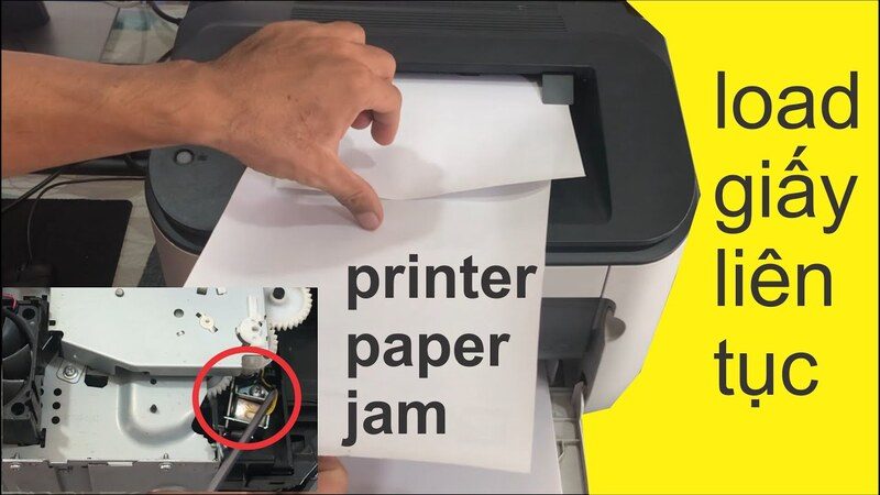 Lỗi Paper Jam: Nguyên nhân & cách xử lý kẹt giấy nhanh