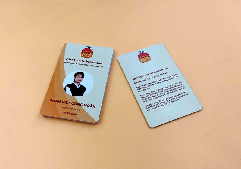 Quy trình đặt in thẻ nhân viên chuyên nghiệp